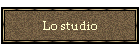 Lo studio