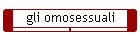 gli omosessuali