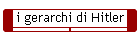i gerarchi di Hitler